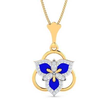Treble Enamel Pendant