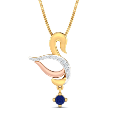Swan Love Pendant