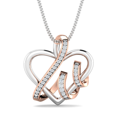 Swirling Heart Pendant