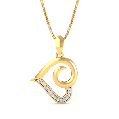 Arty Heart Pendant
