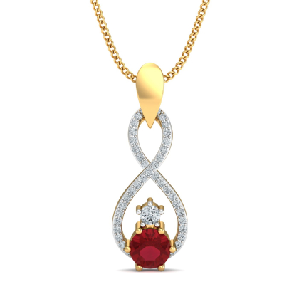 Charm Ecstacy Ruby Pendant