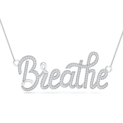 BREATHE Diamond Pendant