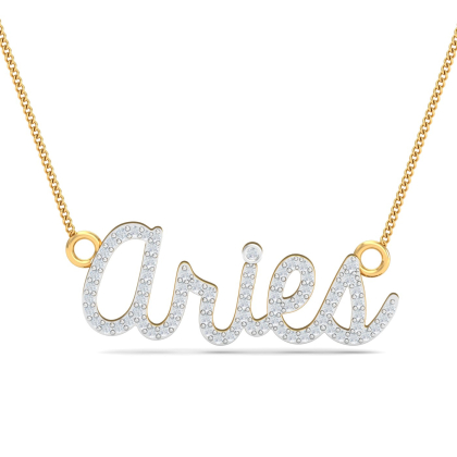 Aries Name Pendant