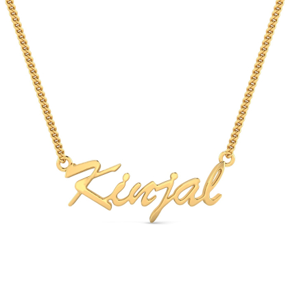 Kinjal Name Pendant