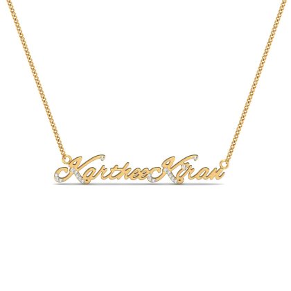 Couple's Name Pendant