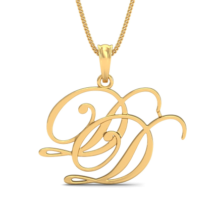 DD Initials Pendant