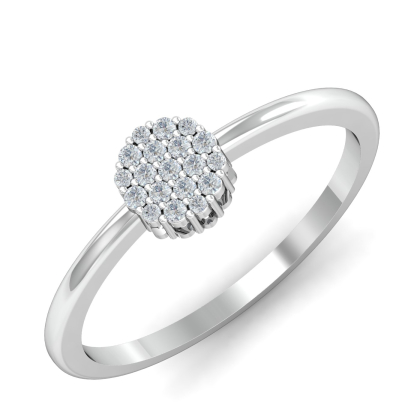 Studded Honey-Comb Ring