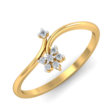 Asfia Curved Ring