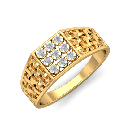 Mosi 9-Stone Men's Ring