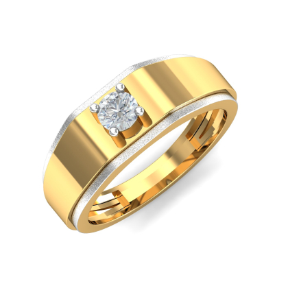 Kasim Men's Solitaire Ring