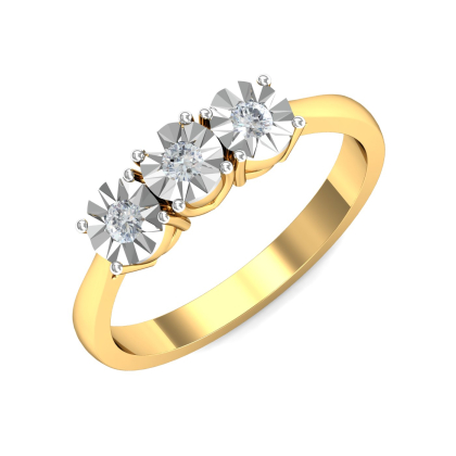 Floria 3-Stone Ring