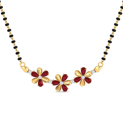Kanaka Ruby Mangalsutra