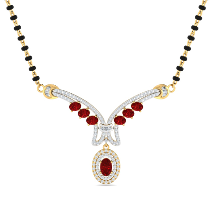 Amare Ruby Mangalsutra