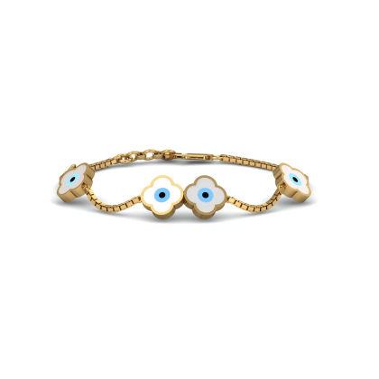 Clover Gaze Evileye Bracelet