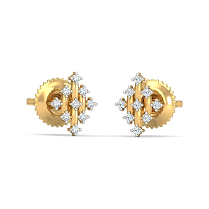 Bina Diamond Studs