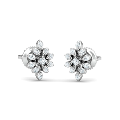 Blanc Stud Earrings