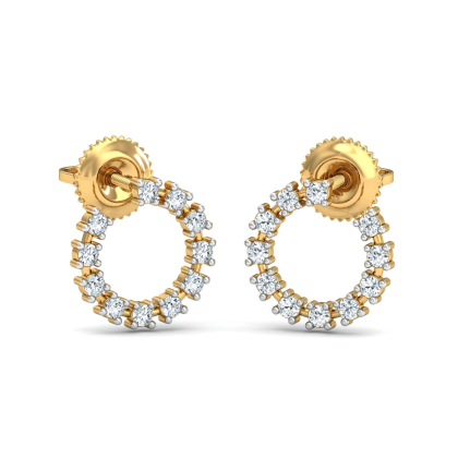 Aureole Stud Earrings