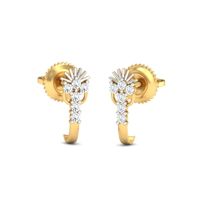 Aurora J-Shape Earrings