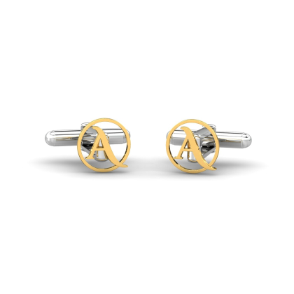 Alphabet A Cufflinks