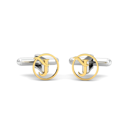 Alphabet J Cufflinks
