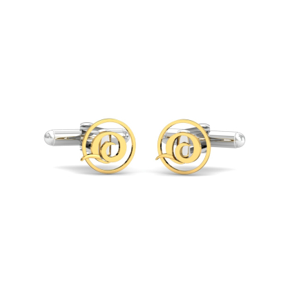 Alphabet O Cufflinks