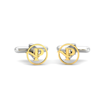 Alphabet P Cufflinks