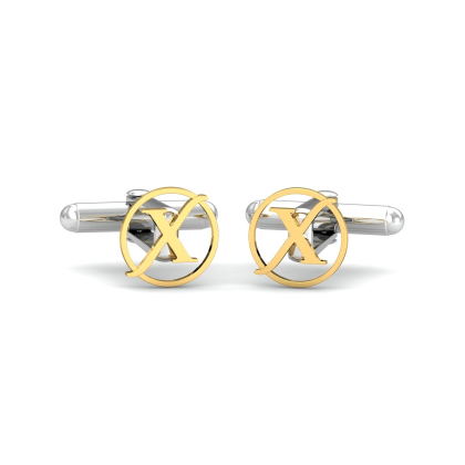 Alphabet X Cufflinks
