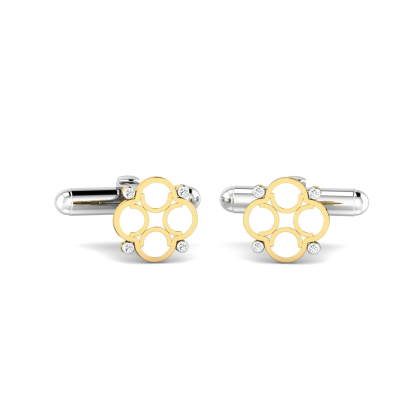 Clover Letter C Cufflinks