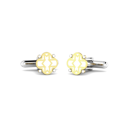 Clover Letter M Cufflinks