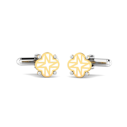 Clover Letter N Cufflinks