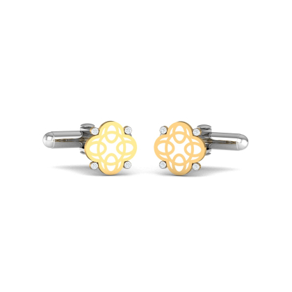 Clover Letter O Cufflinks