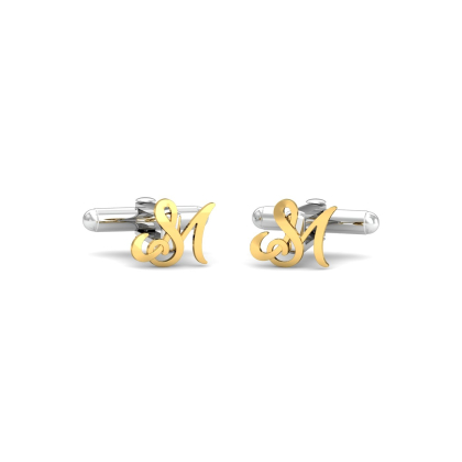 SM Initials Cufflinks