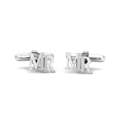 MR Initials Cufflinks