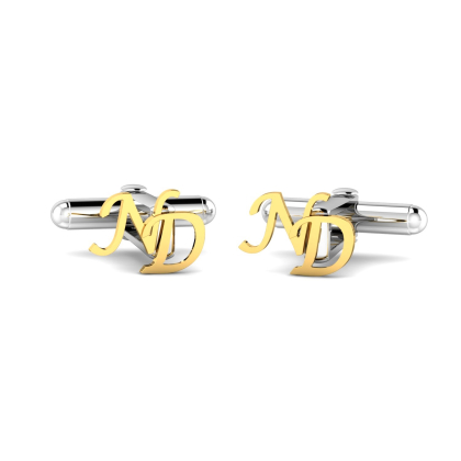 ND Initials Cufflinks