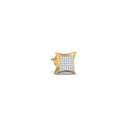 Imperion Diamond Mens Earring