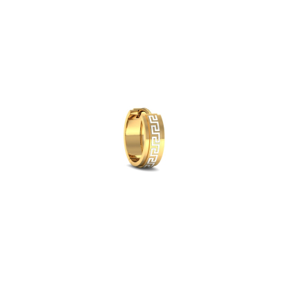 Kai White Mens Hoop