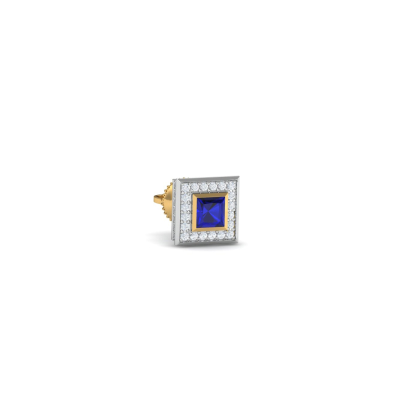 Vilasa Sapphire Mens Stud