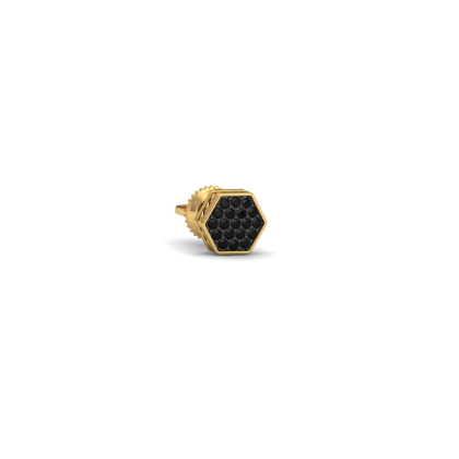 Ted Black Earring For Men