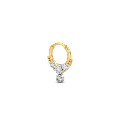 Gold Orb Septum Ring