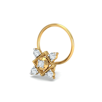 Garnished Square Nose Pin