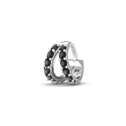 Alizeh Black Nose Ring