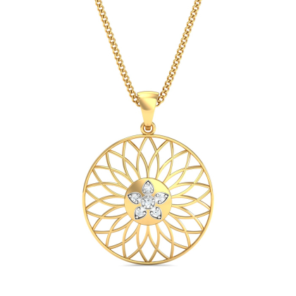 Blooming Flower Pendant