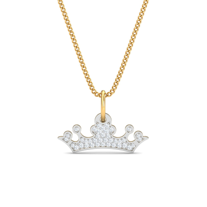 Diamond Crown Pendant