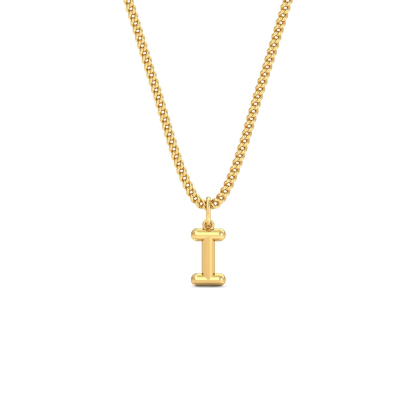 Balloon I Initial Pendant