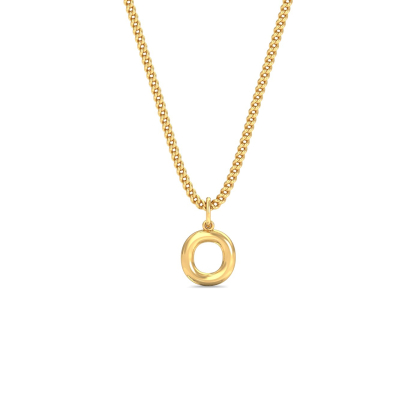 Balloon O Initial Pendant
