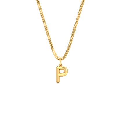 Balloon P Initial Pendant