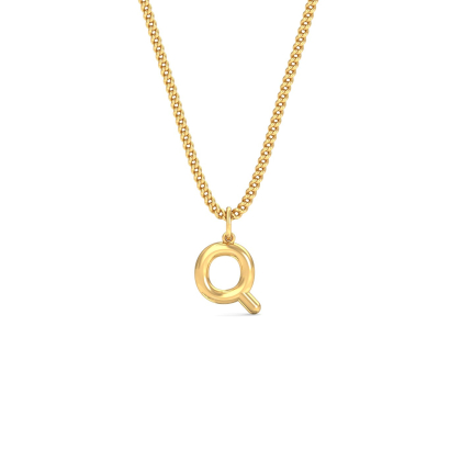 Balloon Q Initial Pendant