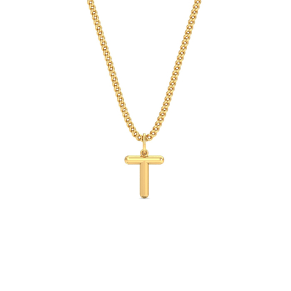Balloon T Initial Pendant