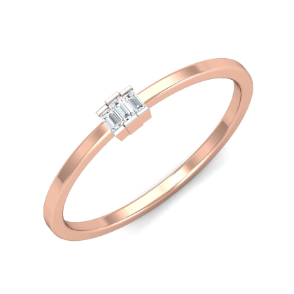 Du Quotidien Ring (14K-YG-VS-GH-RTS)