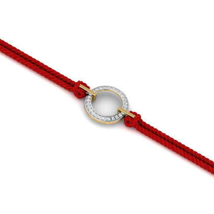 Halo Circle Rakhi cum Pendant